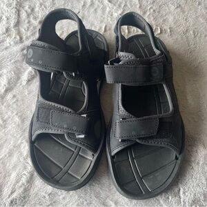 Body Glove Black Sandals hook and loop hiking size 11